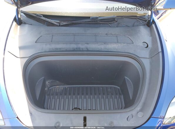 7SAYGDEF8SF232095 2025 TESLA MODEL Y Синий Вид сзади