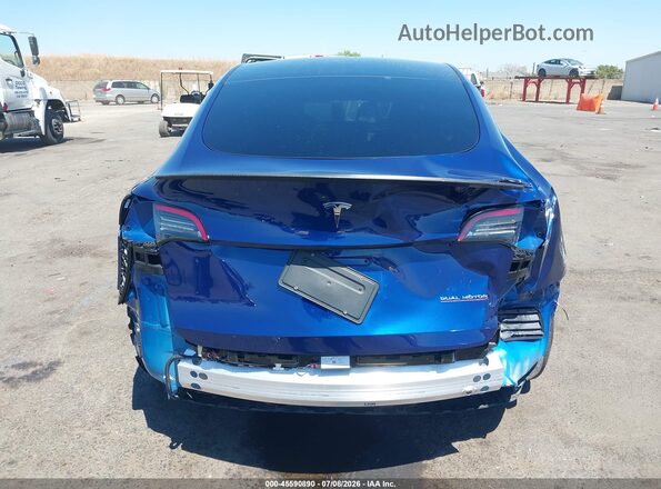 7SAYGDEF8SF232095 2025 TESLA MODEL Y Синий 