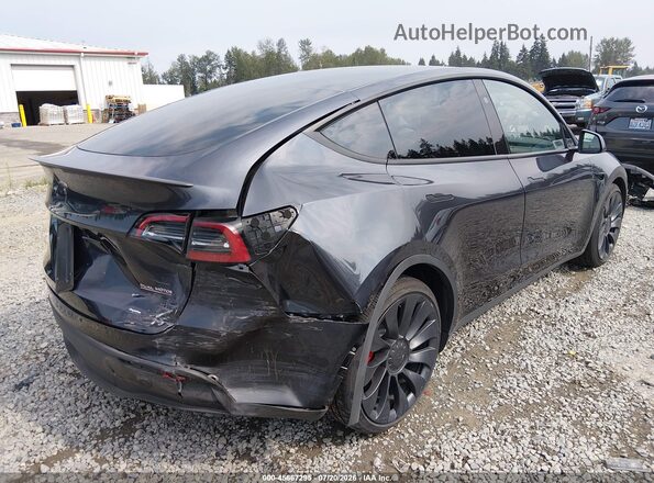 7SAYGDEF8SF265212 2025 TESLA MODEL Y Gray უკანა მარჯვენა