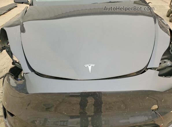 7SAYGDEF8SF310827 2025 TESLA MODEL Угольный Вид задней части салона