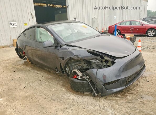 7SAYGDEF8SF310827 2025 TESLA MODEL Угольный Передняя правая четверть