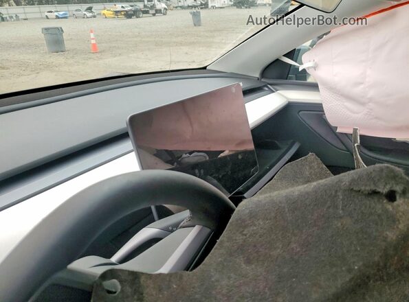 7SAYGDEF8SF310827 2025 TESLA MODEL Угольный Вид щитка приборов