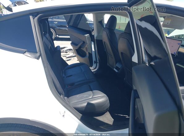 7SAYGDEF9RF081035 2024 TESLA MODEL Y Белый Вид наклейки с VIN-кодом