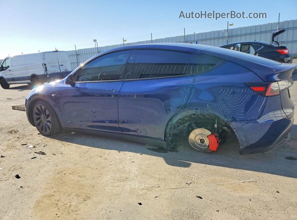 7SAYGDEF9RF154551 2024 TESLA MODEL Blue უკანა მარცხენა