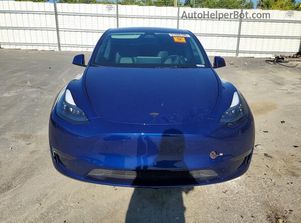 7SAYGDEF9RF154551 2024 TESLA MODEL Blue წინა ხედი