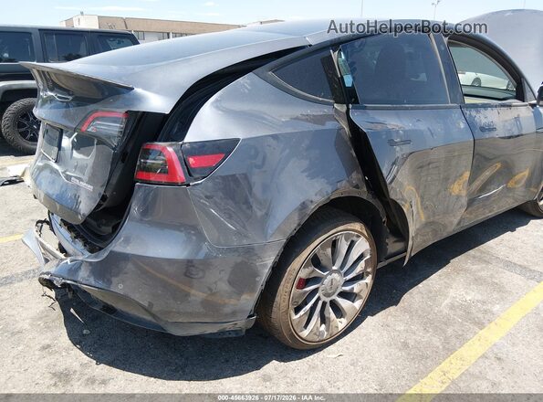 7SAYGDEFXNF405460 2022 TESLA MODEL Y Gray 