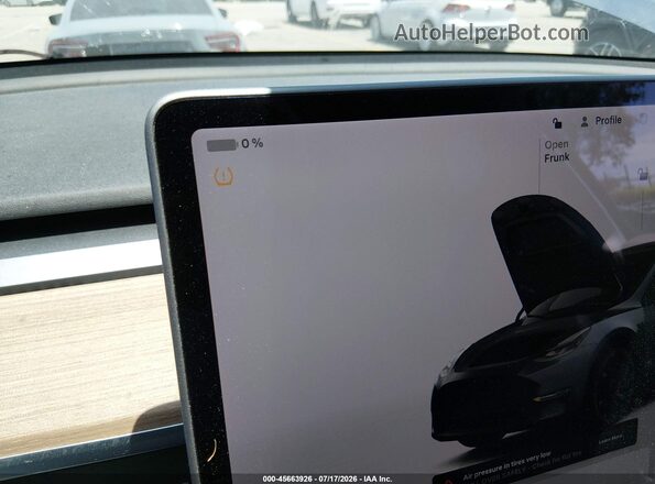 7SAYGDEFXNF405460 2022 TESLA MODEL Y Gray 