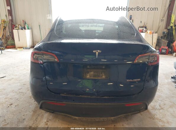 7SAYGDEFXNF414949 2022 TESLA MODEL Y Blue Vista frontal