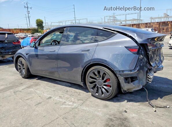 7SAYGDEFXPF798797 2023 TESLA MODEL Gray უკანა მარცხენა