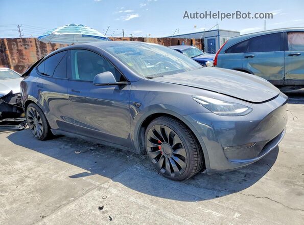 7SAYGDEFXPF798797 2023 TESLA MODEL Gray წინა მარჯვენა