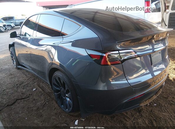 7SAYGDEFXPF916587 2023 TESLA MODEL Y Gray Задня ліва чверть