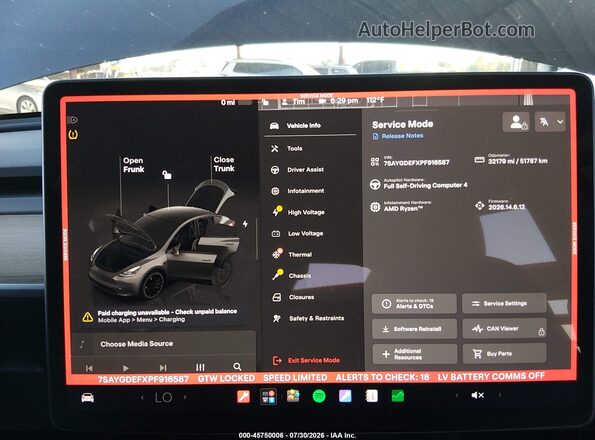 7SAYGDEFXPF916587 2023 TESLA MODEL Y Gray Вид задніх сидінь