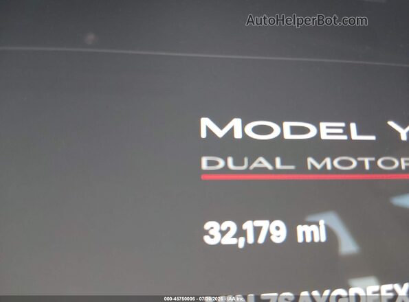 7SAYGDEFXPF916587 2023 TESLA MODEL Y Gray 