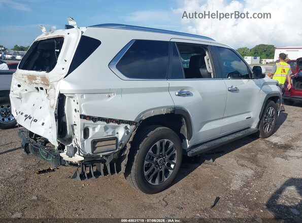 7SVAAABA0RX032213 2024 TOYOTA SEQUOIA White Trasero derecho