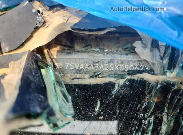 7SVAAABA2SX050623 2025 TOYOTA SEQUOIA Charcoal VIN კოდის სტიკერის ხედი