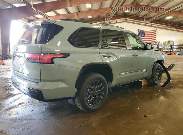 7SVAAABA3TX090291 2026 TOYOTA SEQUOIA Серый Задняя правая четверть