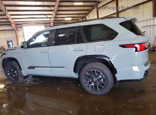 7SVAAABA3TX090291 2026 TOYOTA SEQUOIA Серый Задняя левая четверть