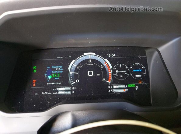 7SVAAABA3TX090291 2026 TOYOTA SEQUOIA Серый Вид щитка приборов