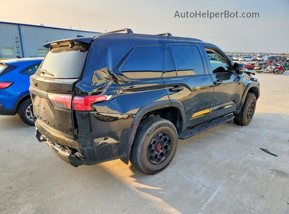 7SVAAABA4PX016318 2023 TOYOTA SEQUOIA Black უკანა მარჯვენა
