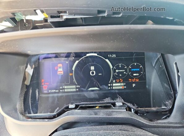 7SVAAABA4PX016318 2023 TOYOTA SEQUOIA Black ხელსაწყოთა პანელის ხედი