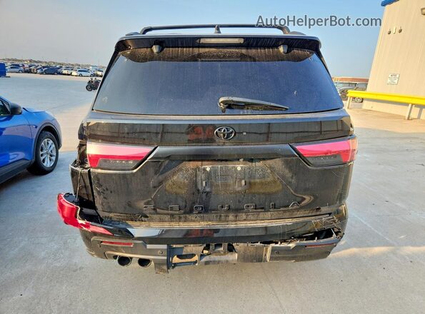 7SVAAABA4PX016318 2023 TOYOTA SEQUOIA Black უკანა ხედი