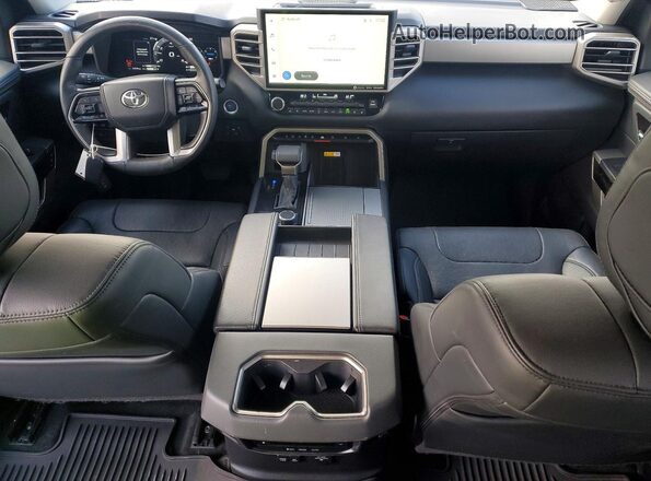 7SVAAABA5PX003366 2023 TOYOTA SEQUOIA Gray წინა პანელის ხედი