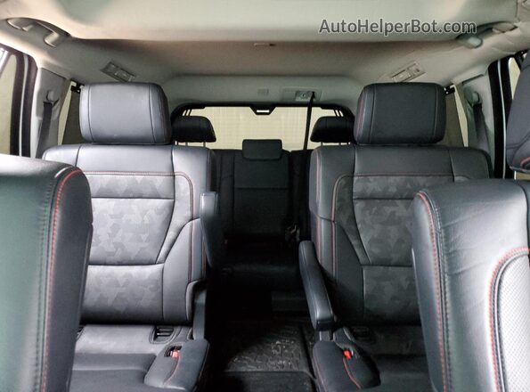 7SVAAABA5PX009815 2023 TOYOTA SEQUOIA White Вид задніх сидінь