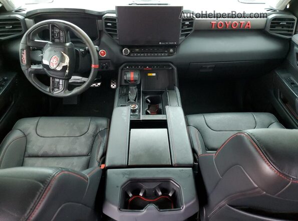 7SVAAABA5PX009815 2023 TOYOTA SEQUOIA White Вид панелі приладів