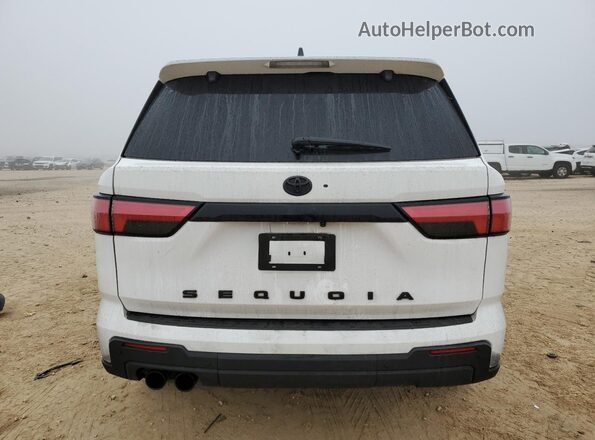 7SVAAABA5PX009815 2023 TOYOTA SEQUOIA White Вид ззаду