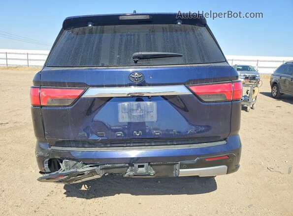 7SVAAABA5RX039531 2024 TOYOTA SEQUOIA Black უკანა ხედი