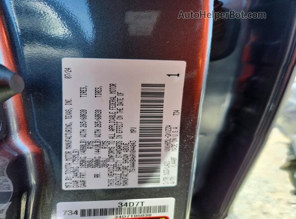 7SVAAABA6RX044043 2024 TOYOTA SEQUOIA Gray სალონის 360-გრადუსიანი ხედი