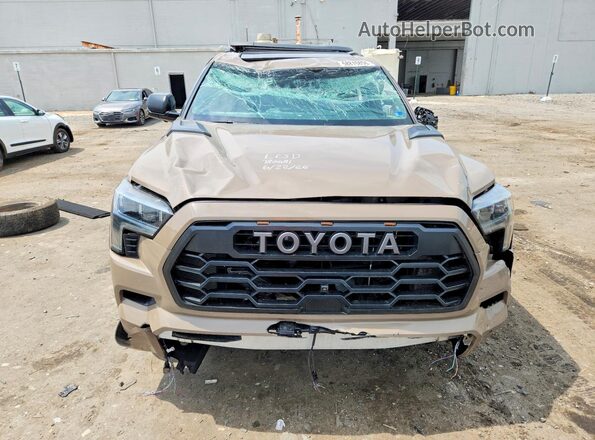 7SVAAABA6SX062113 2025 TOYOTA SEQUOIA Tan წინა ხედი