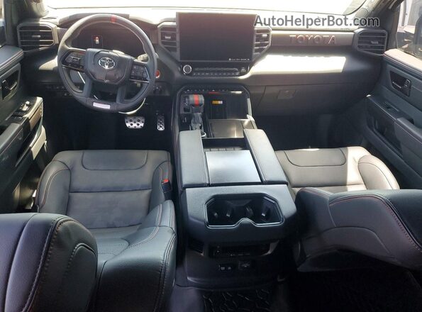 7SVAAABA7RX038557 2024 TOYOTA SEQUOIA White Dashboard view