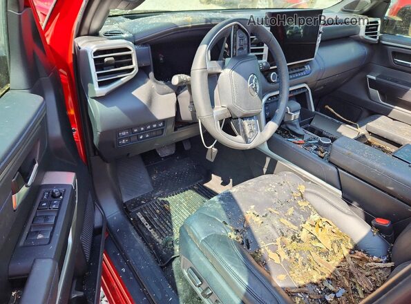 7SVAAABA7SX064503 2025 TOYOTA SEQUOIA Red Dashboard view