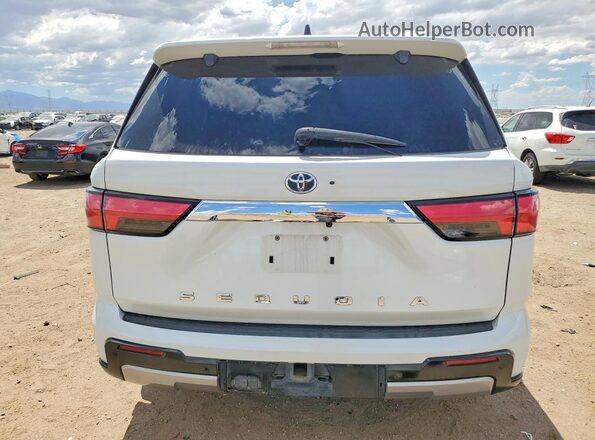 7SVAAABA8PX010229 2023 TOYOTA SEQUOIA White Rear view