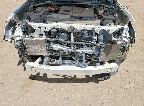 7SVAAABA8PX010229 2023 TOYOTA SEQUOIA White Engine compartment view