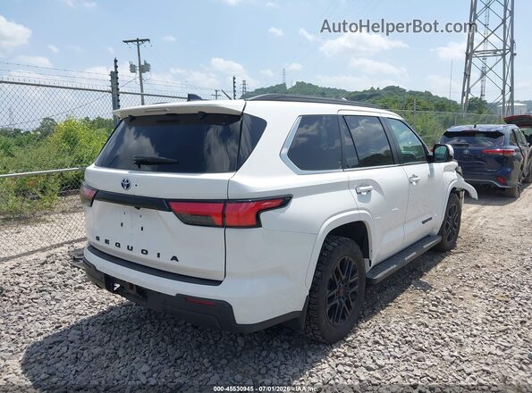 7SVAAABA9RX030248 2024 TOYOTA SEQUOIA White Tył prawy
