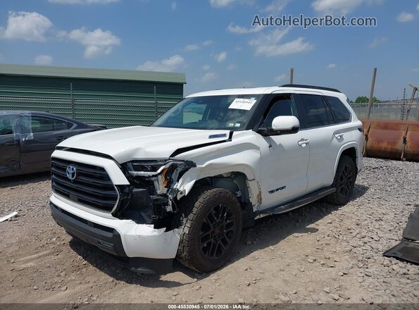 7SVAAABA9RX030248 2024 TOYOTA SEQUOIA White Przód lewy