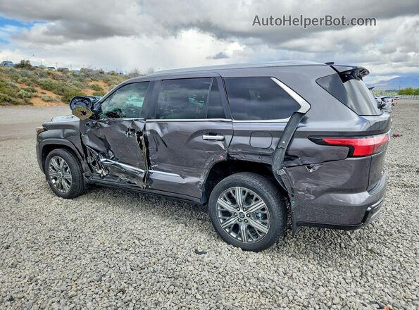 7SVAAABA9RX040245 2024 TOYOTA SEQUOIA Charcoal უკანა მარცხენა