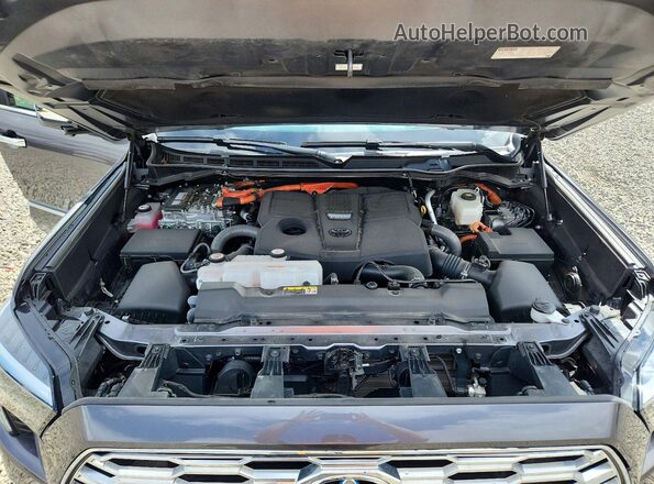 7SVAAABA9RX040245 2024 TOYOTA SEQUOIA Charcoal ძრავის განყოფილების ხედი