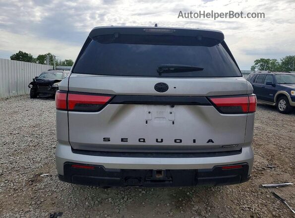 7SVAAABAXSX065581 2025 TOYOTA SEQUOIA Silver უკანა ხედი