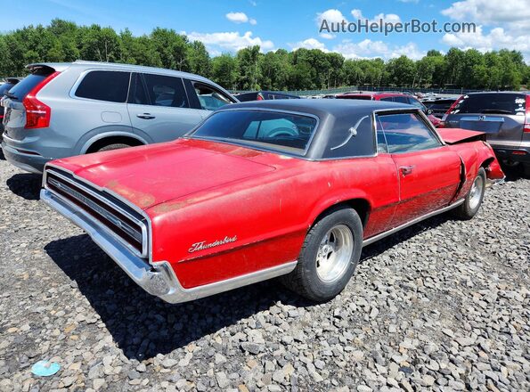 7Y82Z143022 1967 FORD THUNDRBIRD Red Trasero derecho