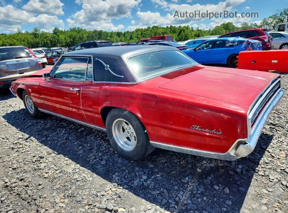 7Y82Z143022 1967 FORD THUNDRBIRD Red Trasero izquierdo