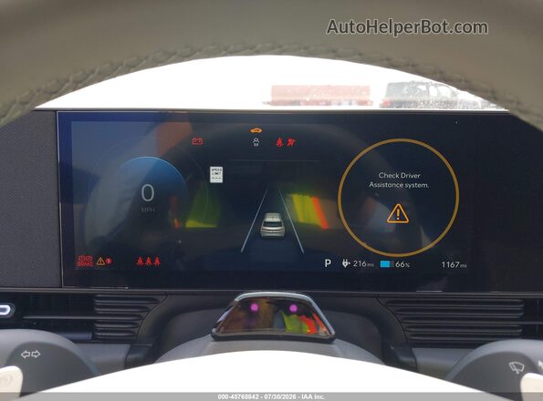 7YAKM4DA7TY060637 2026 HYUNDAI IONIQ 5 Light Blue Widok tylnych siedzeń