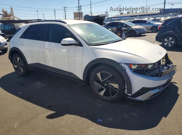 7YAKN4DA6SY028029 2025 HYUNDAI IONIQ White Przód prawy