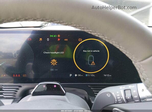 7YAKN4DA9TY059857 2026 HYUNDAI IONIQ 5 Gray Vista de los asientos traseros