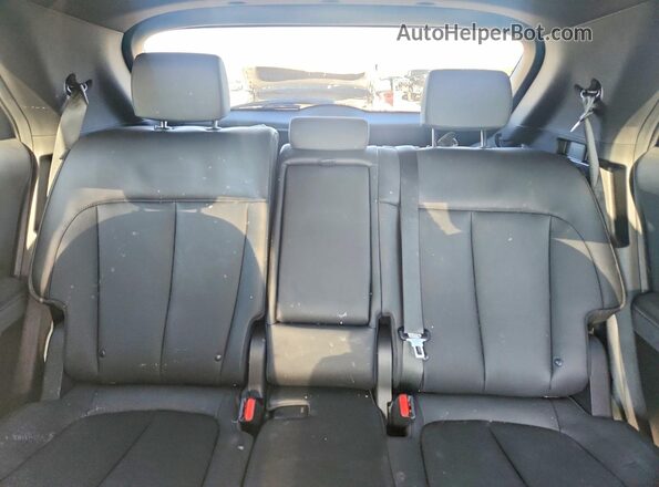 7YAKPDDCXSY030006 2025 HYUNDAI IONIQ Black Հետևի նստատեղերի տեսք