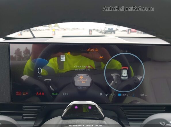 7YAKR4DA1TY058660 2026 HYUNDAI IONIQ 5 Gray Вид задніх сидінь