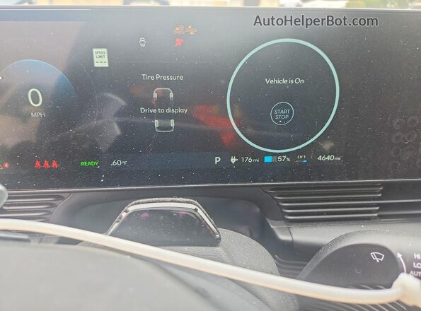 7YAKR4DA3SY036710 2025 HYUNDAI IONIQ Blue Vista del cuadro de instrumentos