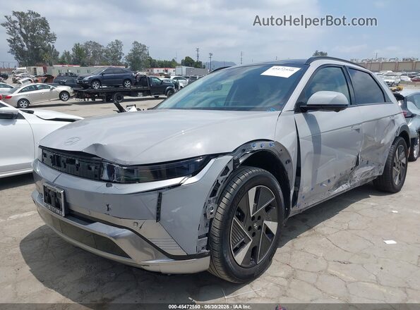 7YAKR4DAXSY003574 2025 HYUNDAI IONIQ 5 Gray Դիմացի տեսք